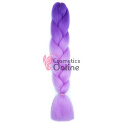 Coada de par afro impletita de  60 cm Premium 223 - Purple-Lila B78
